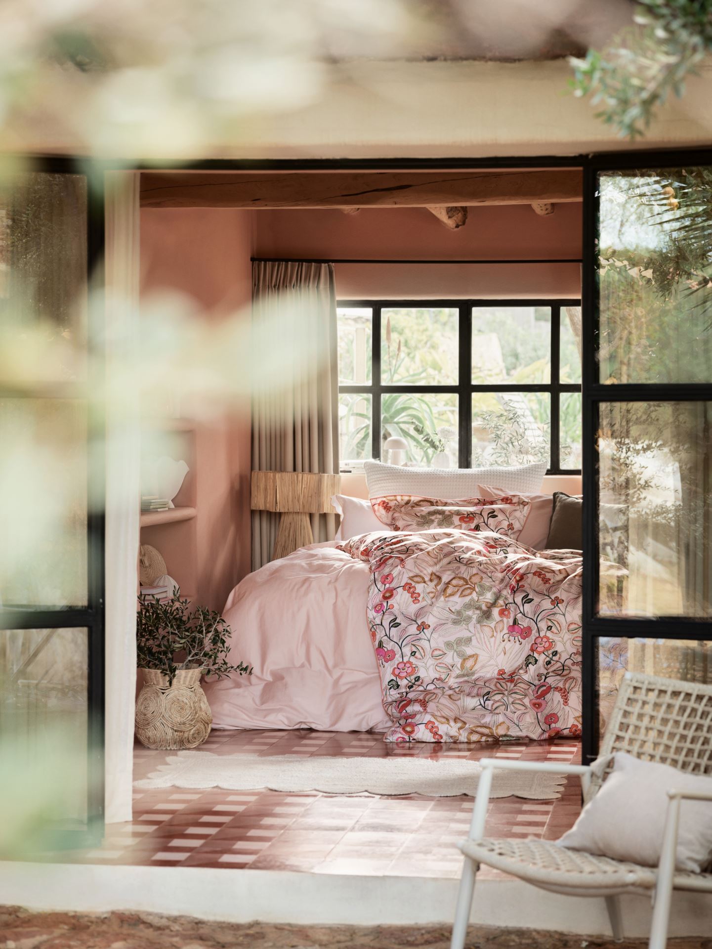 Pussilakanasetti moniväri - 2