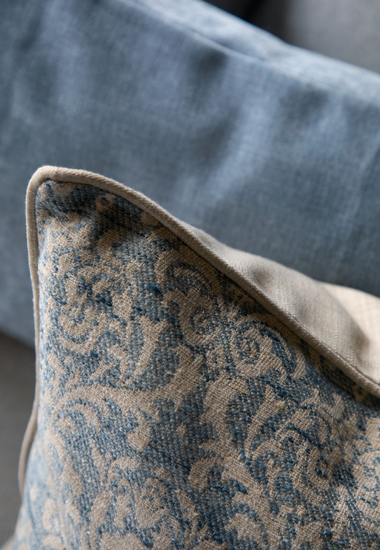 Koristetyynynpäällinen sininen - 2