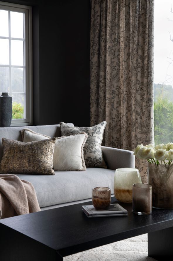 Koristetyynynpäällinen beige - 6