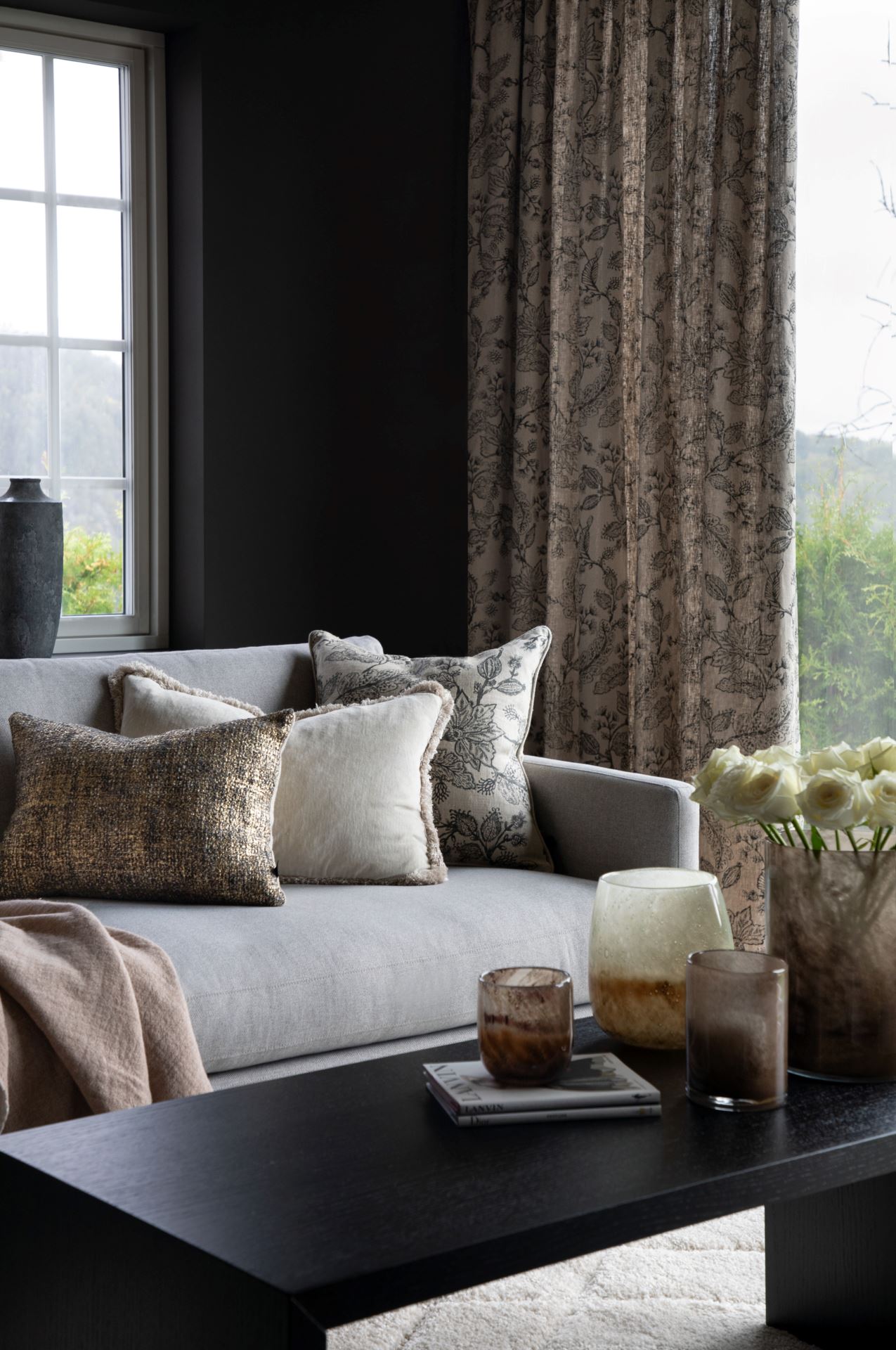 Koristetyynynpäällinen beige - 6