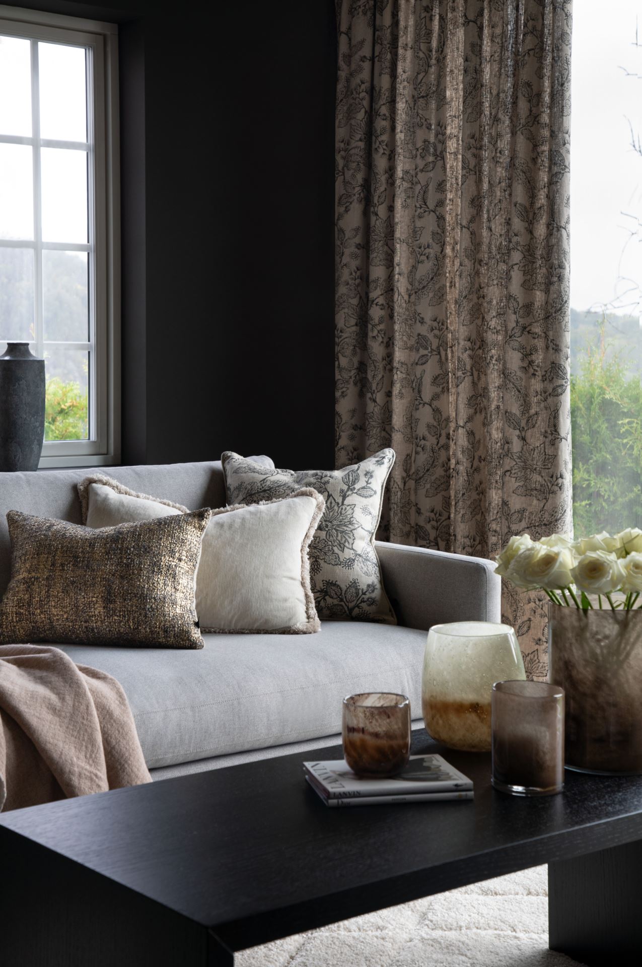 Koristetyynynpäällinen beige - 6