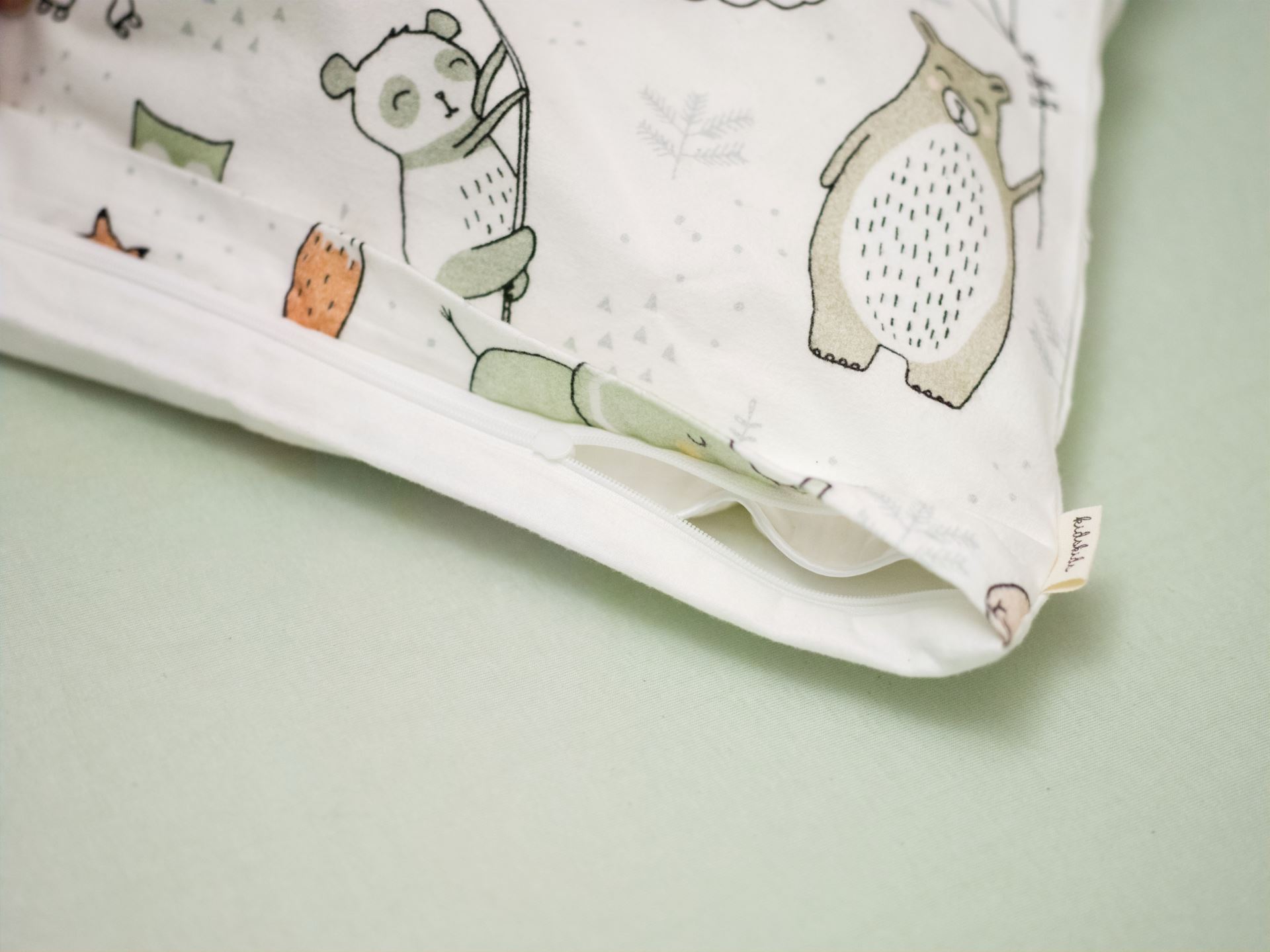 Flanellipussilakanasetti moniväri - 3