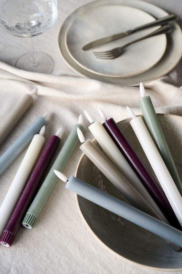 Led-kruunukynttilä valkoinen - 3