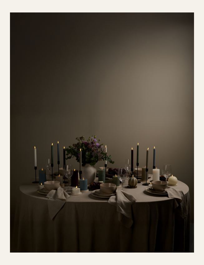 Led-kruunukynttilä valkoinen - 2