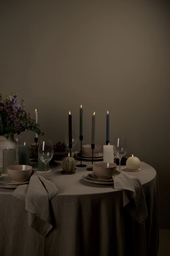 Led-kynttilä beige - 3