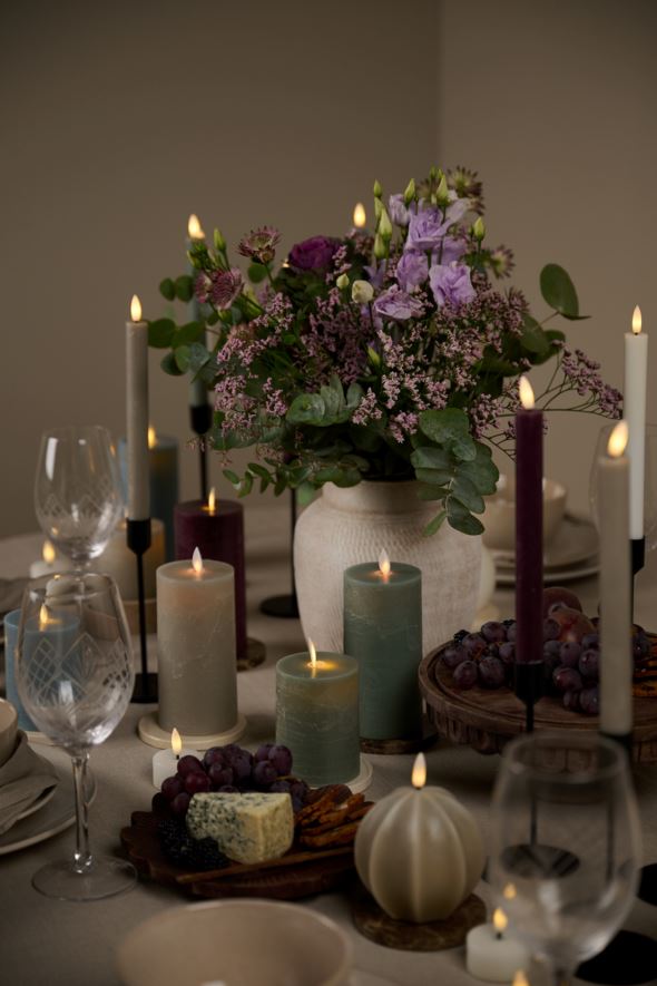 Led-kruunukynttilä valkoinen - 6