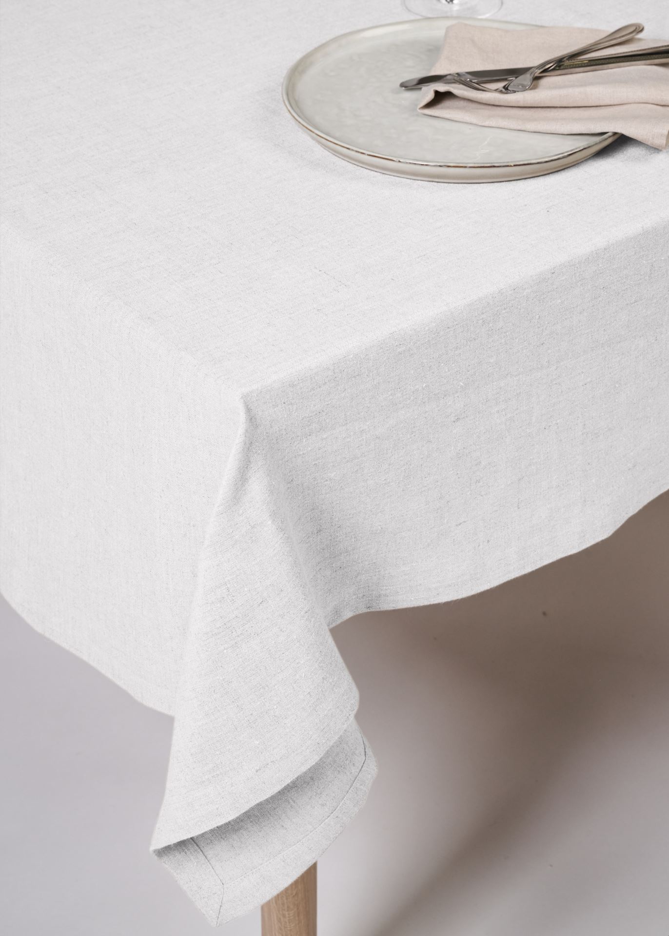 Pellavaliina valkoinen - 3