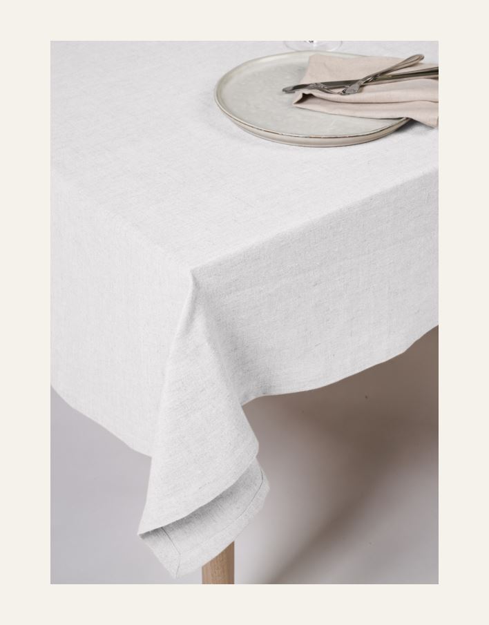 Pellavaliina valkoinen - 3