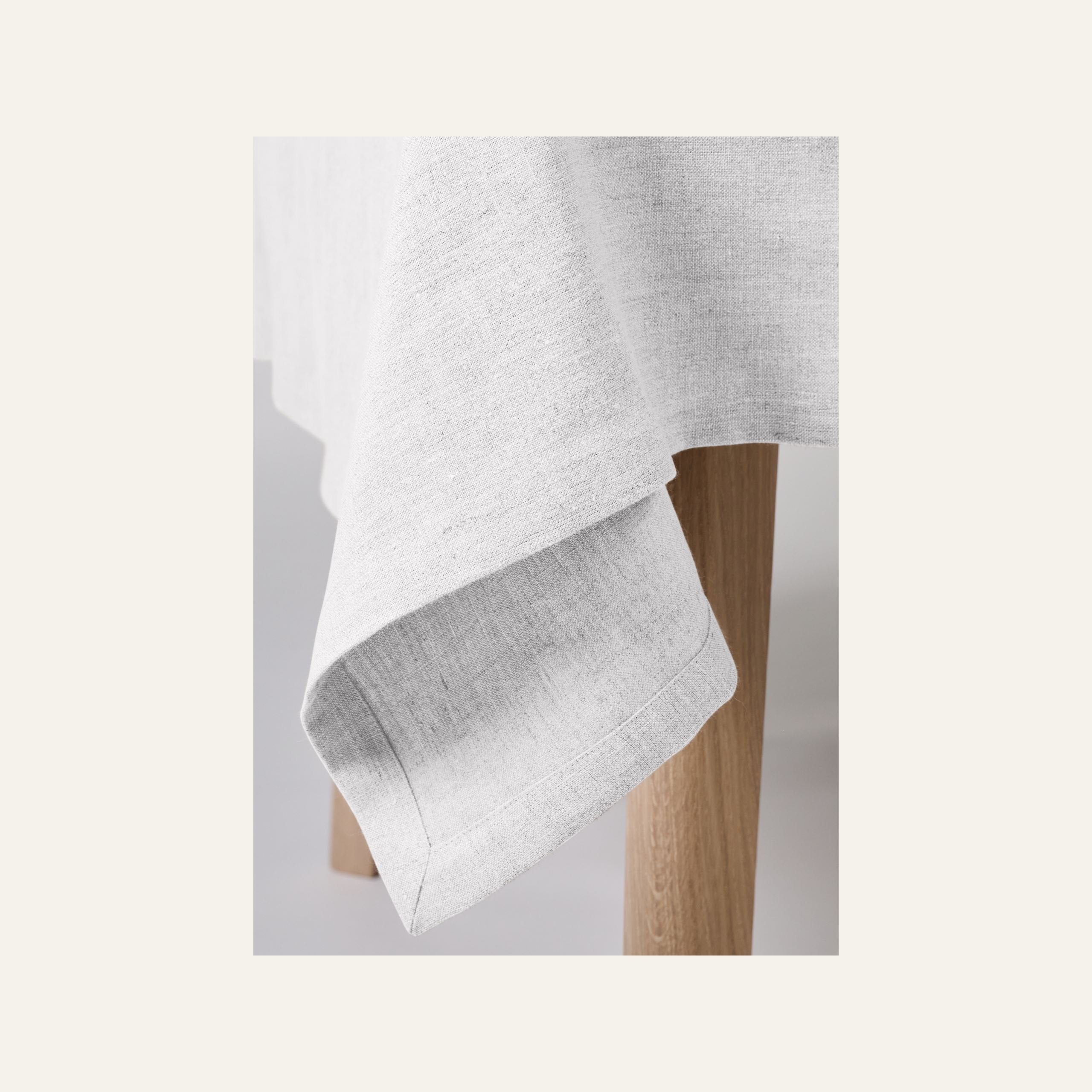 Pellavaliina valkoinen - 2