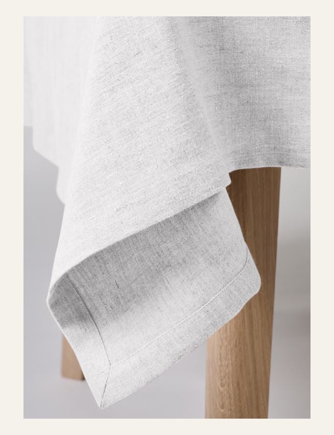 Pellavaliina valkoinen - 2