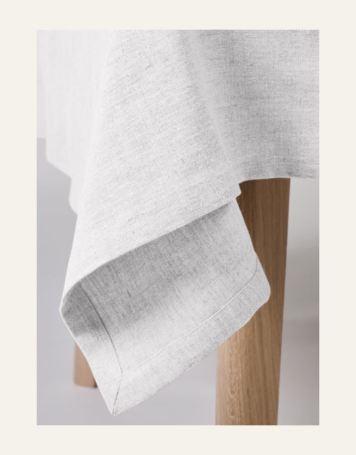 Pellavaliina valkoinen - 2