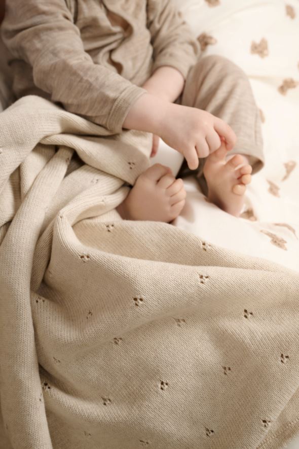 Torkkupeitto beige - 3