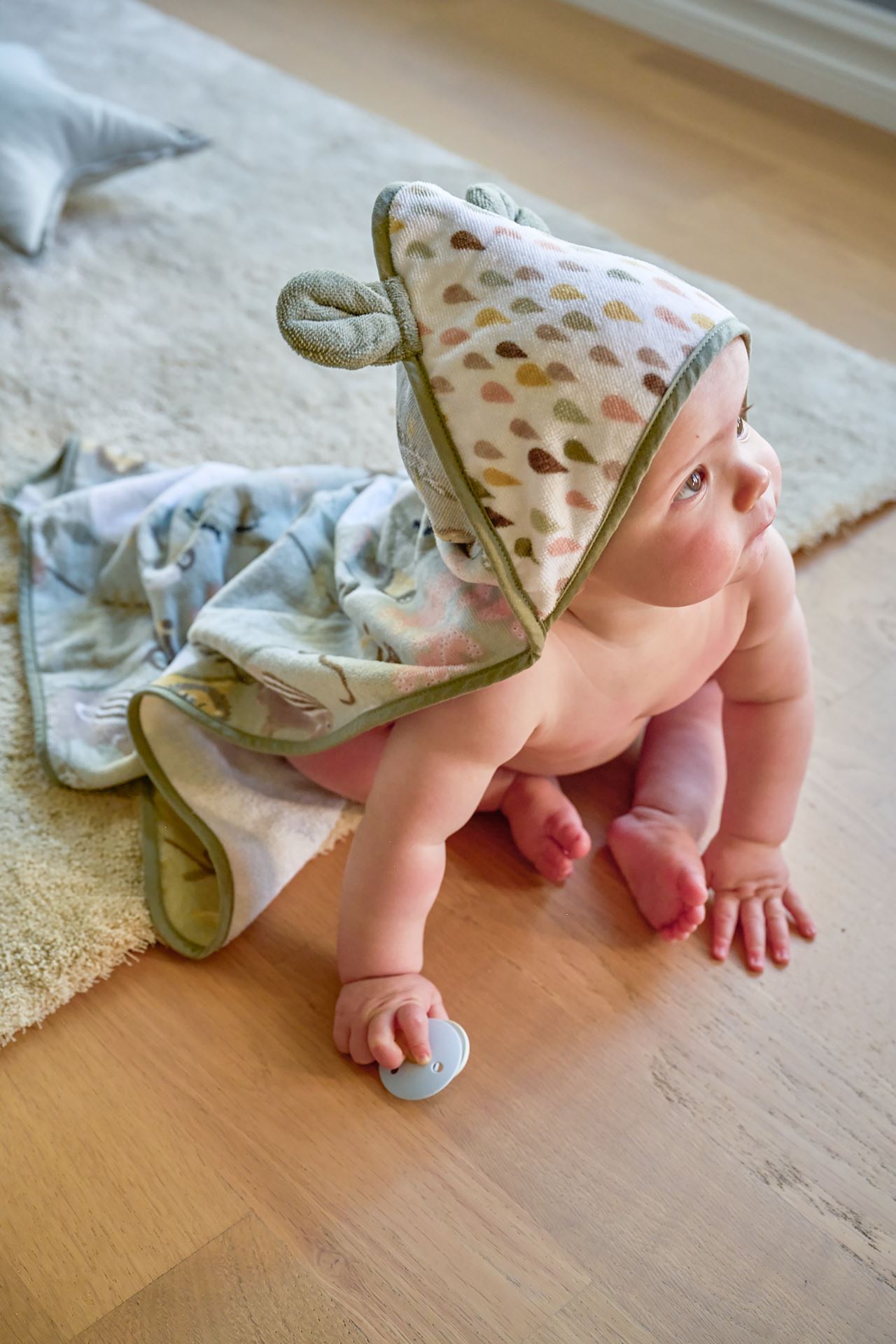 Huppupyyhe vaaleanvihreä - 4