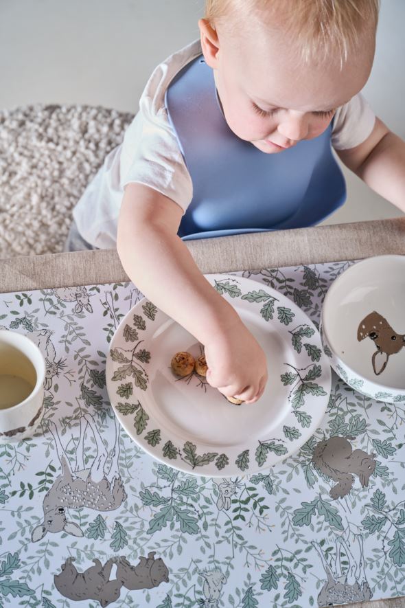 Ruokalappu sininen - 4