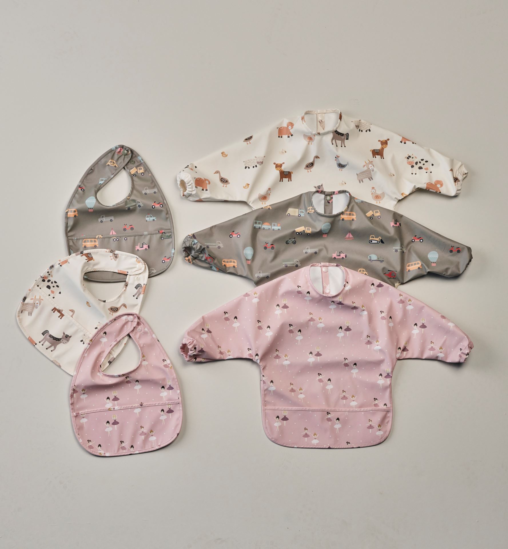 Hihallinen ruokalappu vihreä - 4