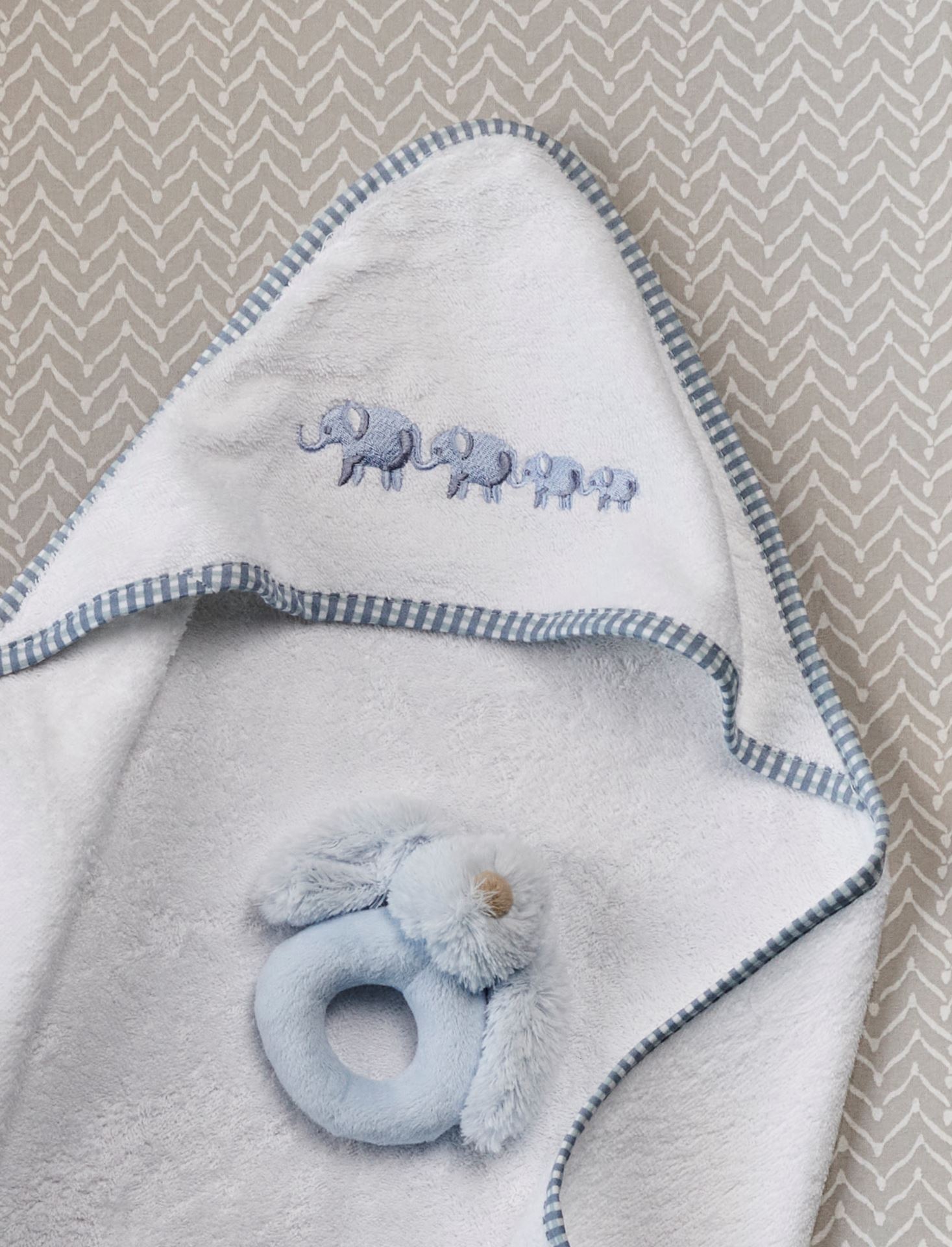 Huppupyyhe vaaleansininen - 2