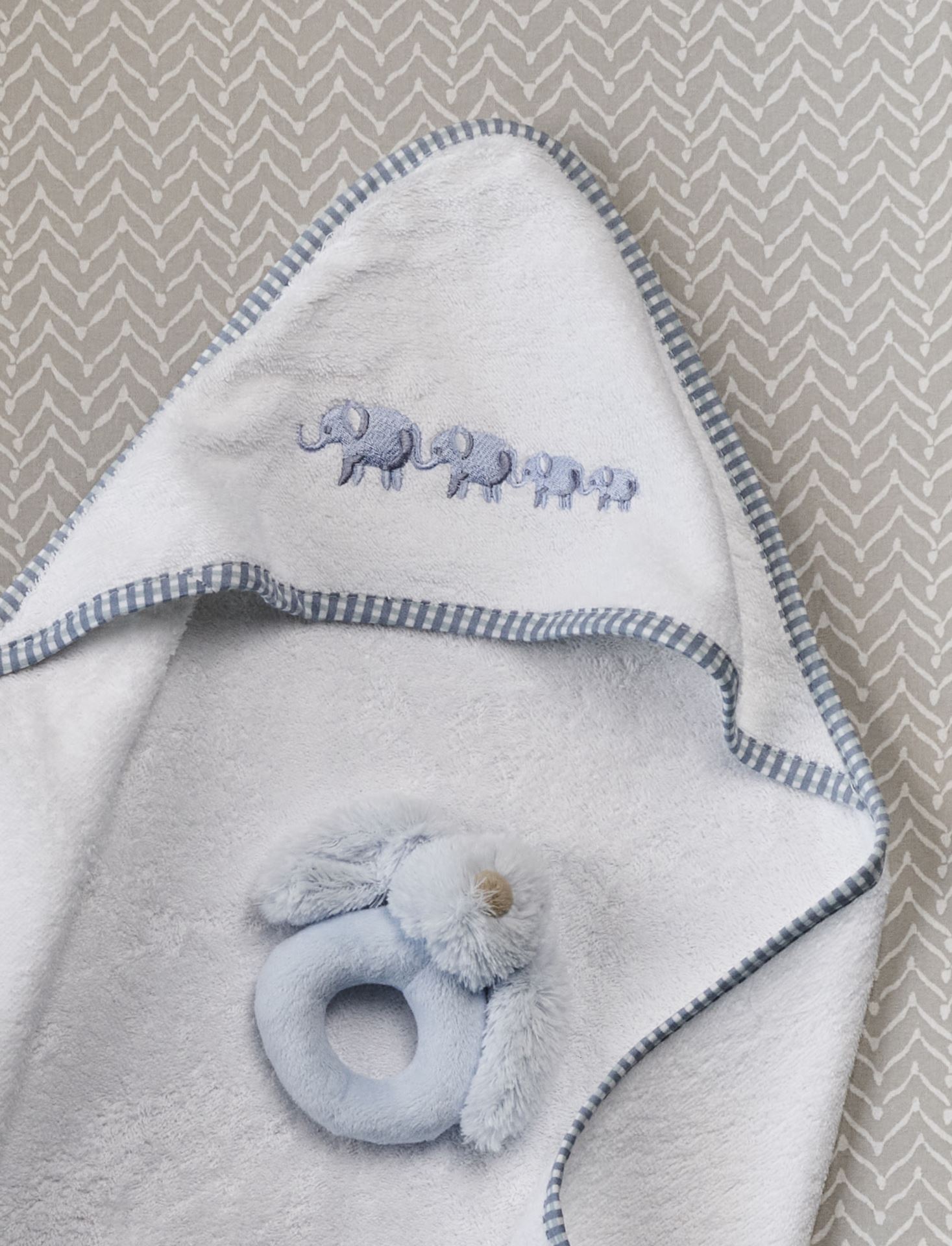 Huppupyyhe vaaleansininen - 2