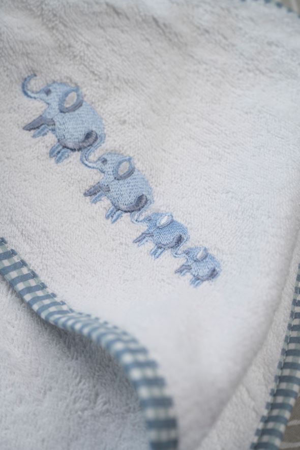 Huppupyyhe vaaleansininen - 3