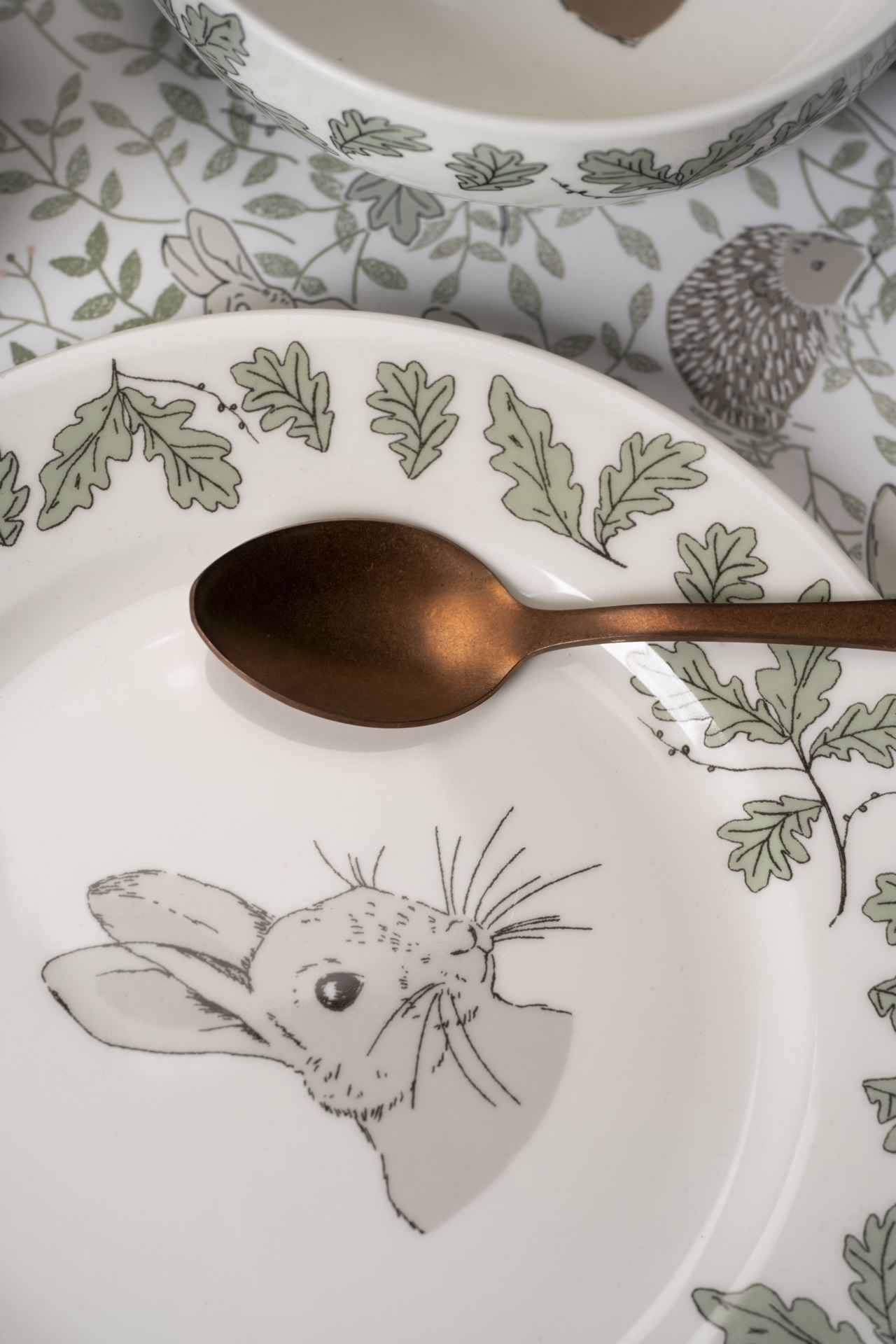 Aamiaissetti moniväri/valkoinen - 7