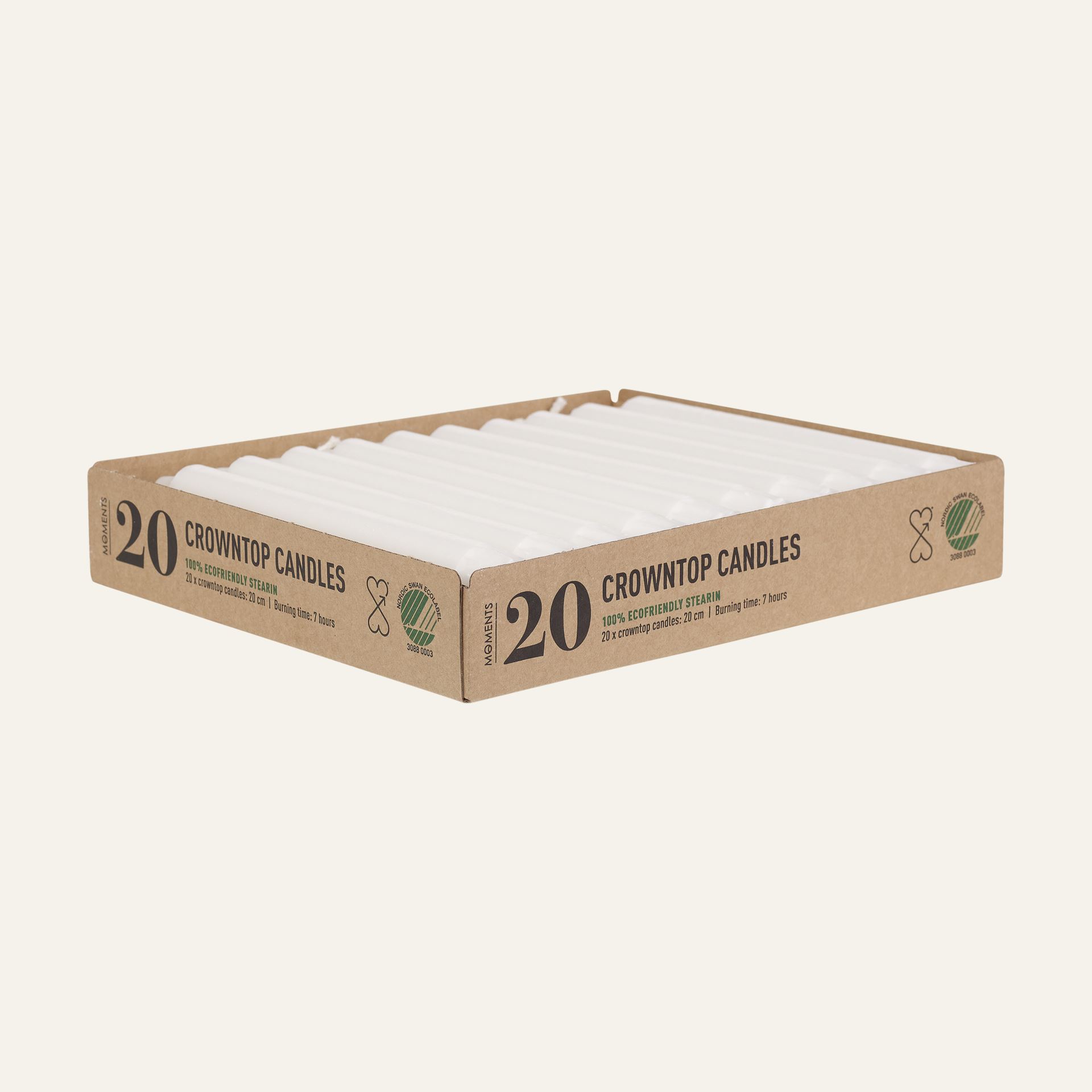 Kruunukynttilä valkoinen - 3