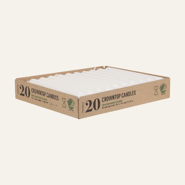 Kruunukynttilä valkoinen - 3