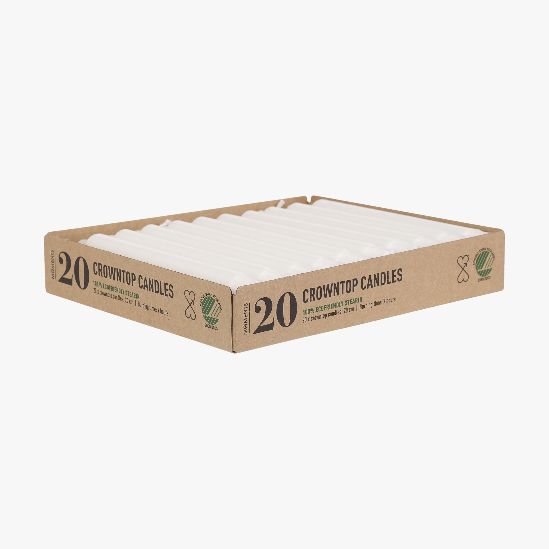 Kruunukynttilä valkoinen - 3