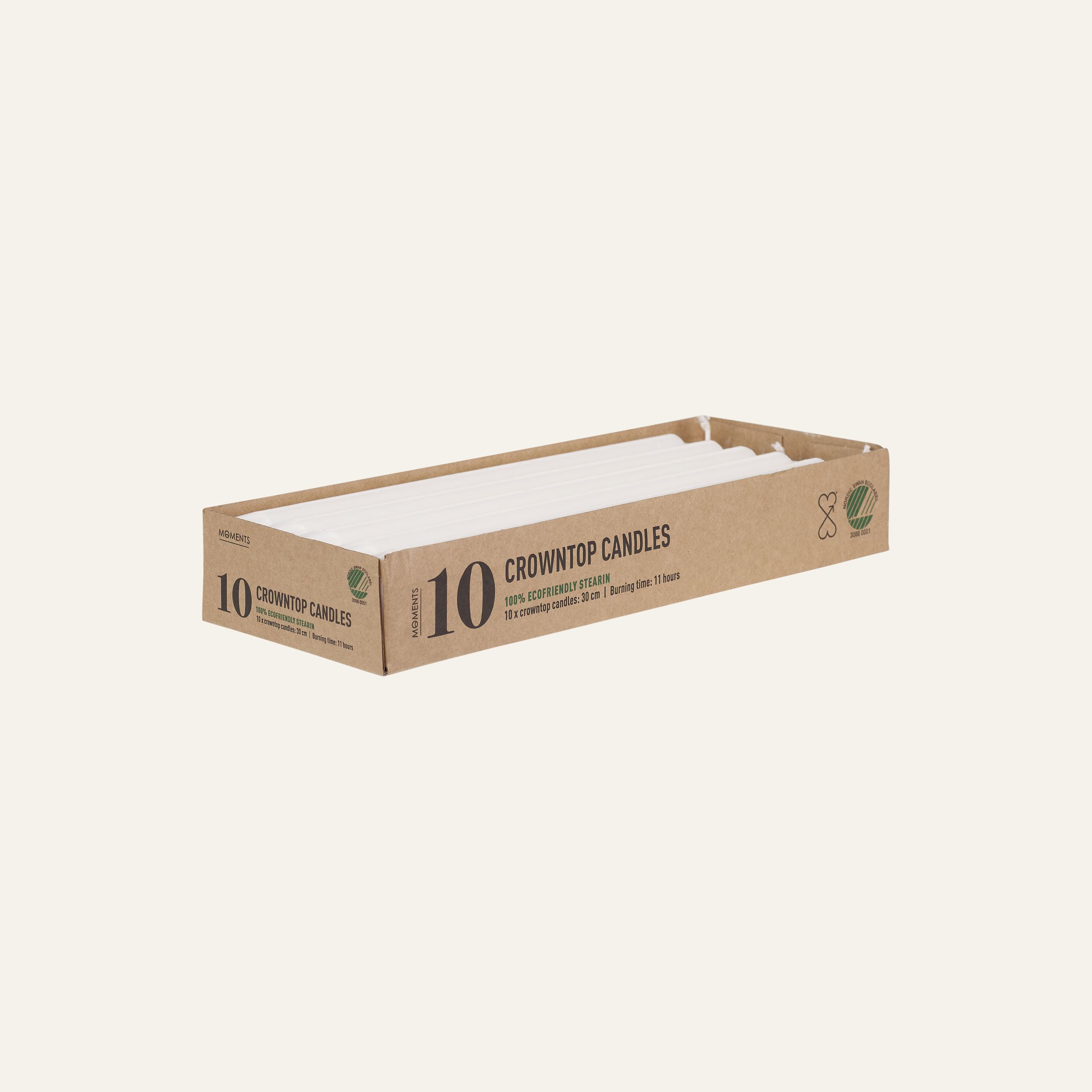 Kruunukynttilä valkoinen - 3