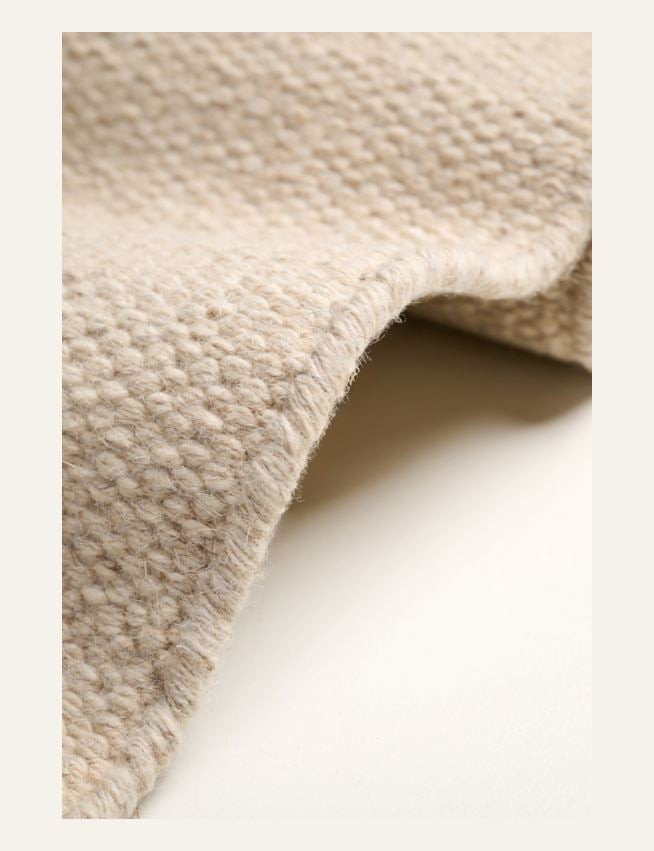 Villamatto vaalean beige - 2