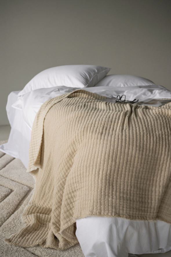 Päiväpeitto luonnonväri - 3