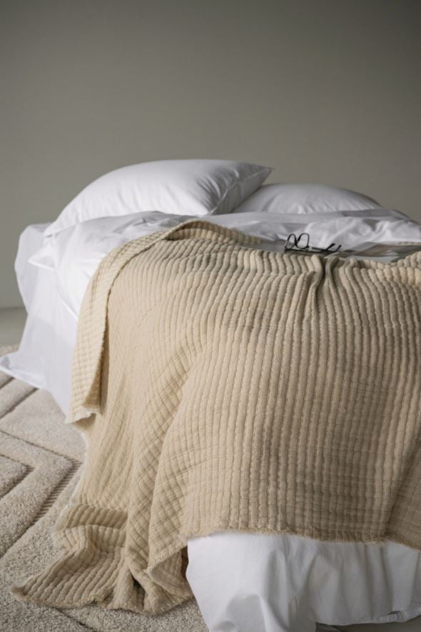 Päiväpeitto luonnonväri - 3