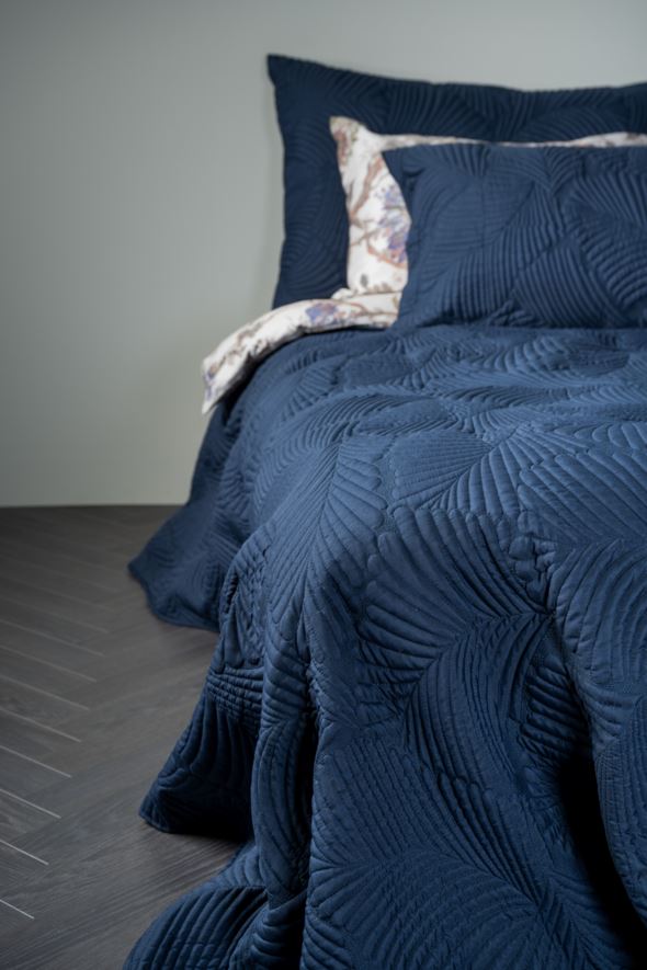 Päiväpeitto mariininsininen - 240x240 cm mariininsininen - 1