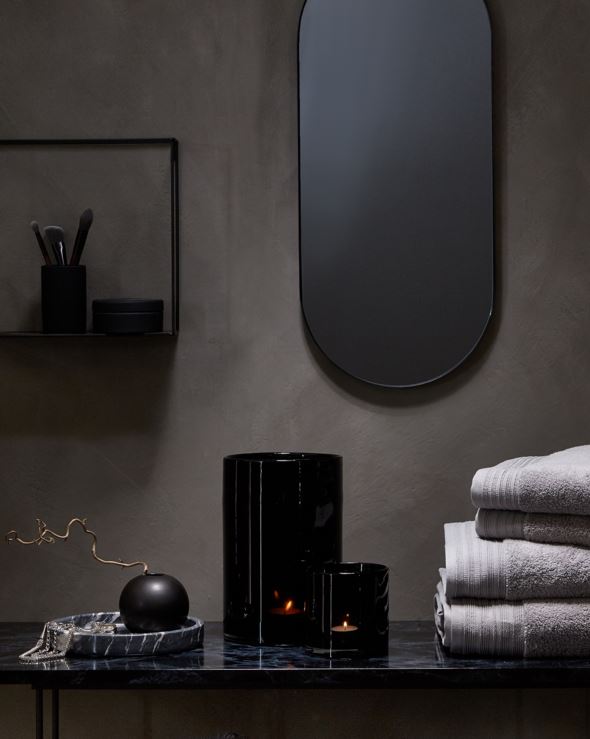 Kynttilälyhty tummanharmaa - 2