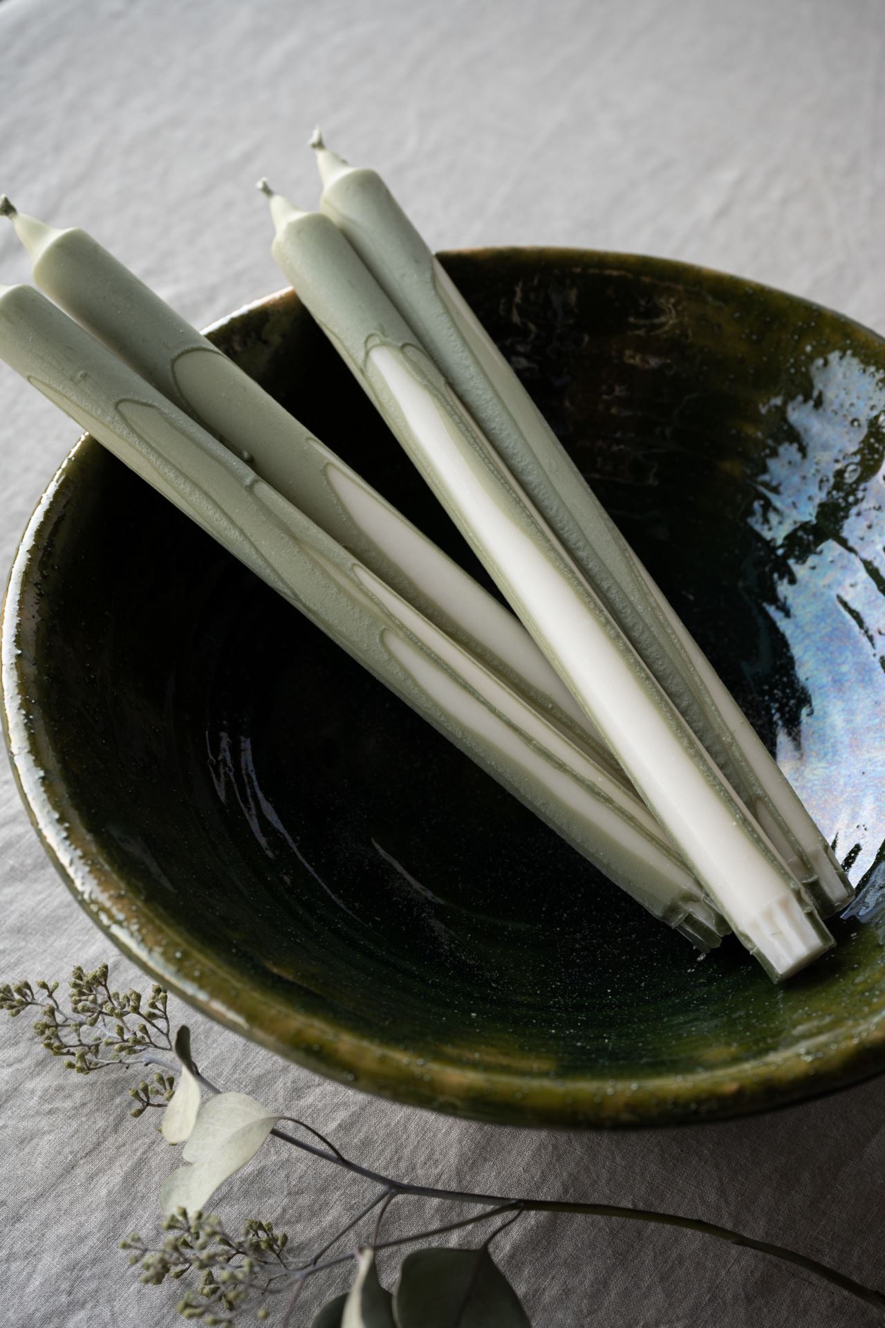 Kruunukynttilä vihreä - 3