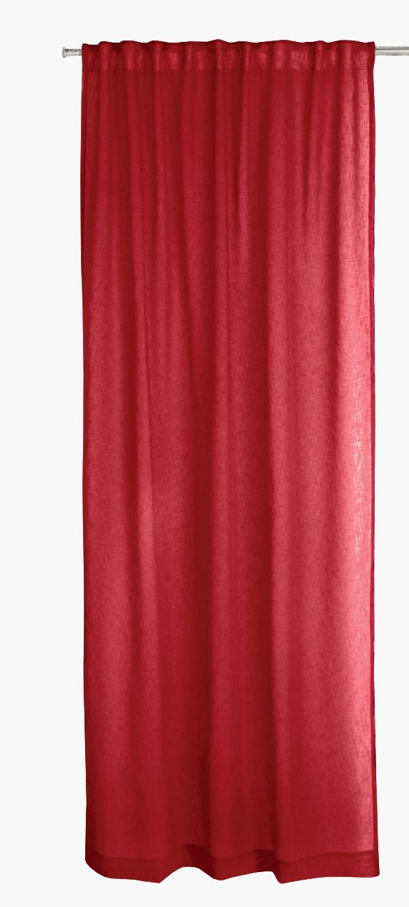 Verho punainen - 140x240cm 7cm punainen - 1