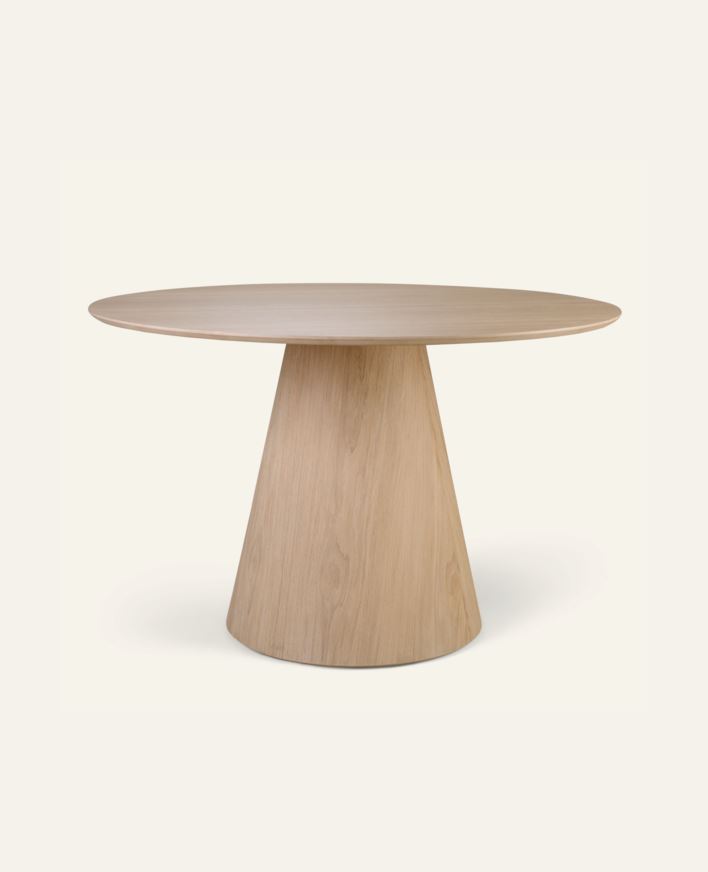 Ruokapöytä luonnonväri - ø120 cm luonnonväri - 1