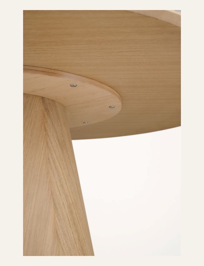 Ruokapöytä luonnonväri - 6