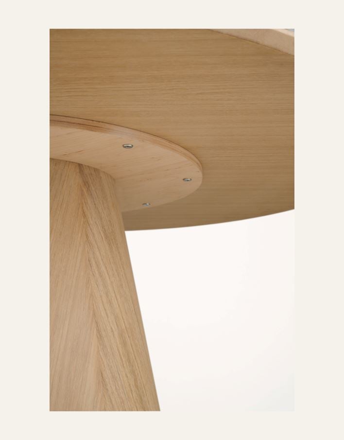 Ruokapöytä luonnonväri - 6