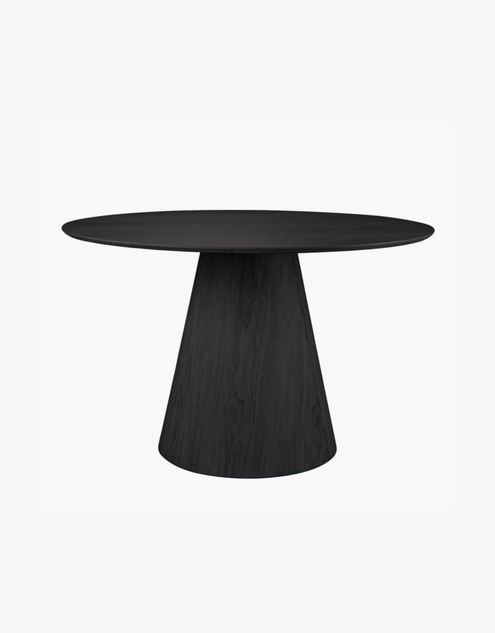 Ruokapöytä musta - ø120 cm musta - 1