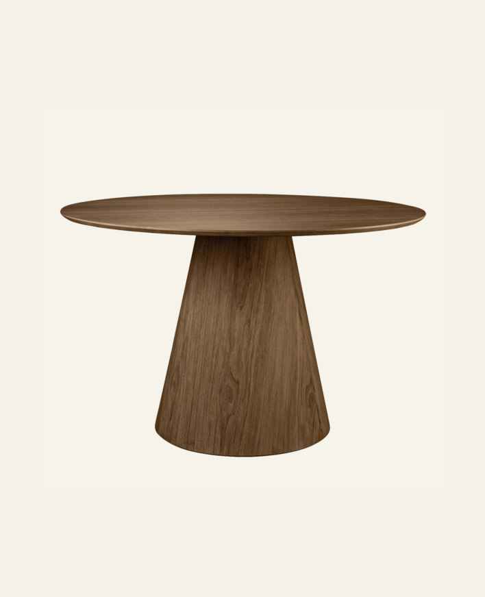 Ruokapöytä ruskea - ø120 cm ruskea - 1