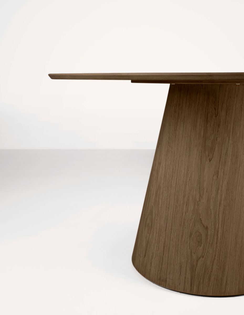 Ruokapöytä ruskea - 4