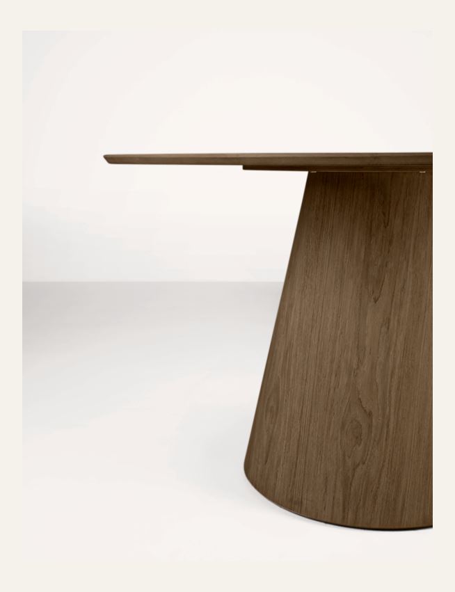 Ruokapöytä ruskea - 4