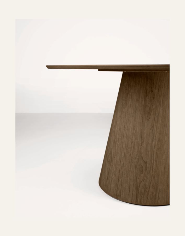 Ruokapöytä ruskea - 4