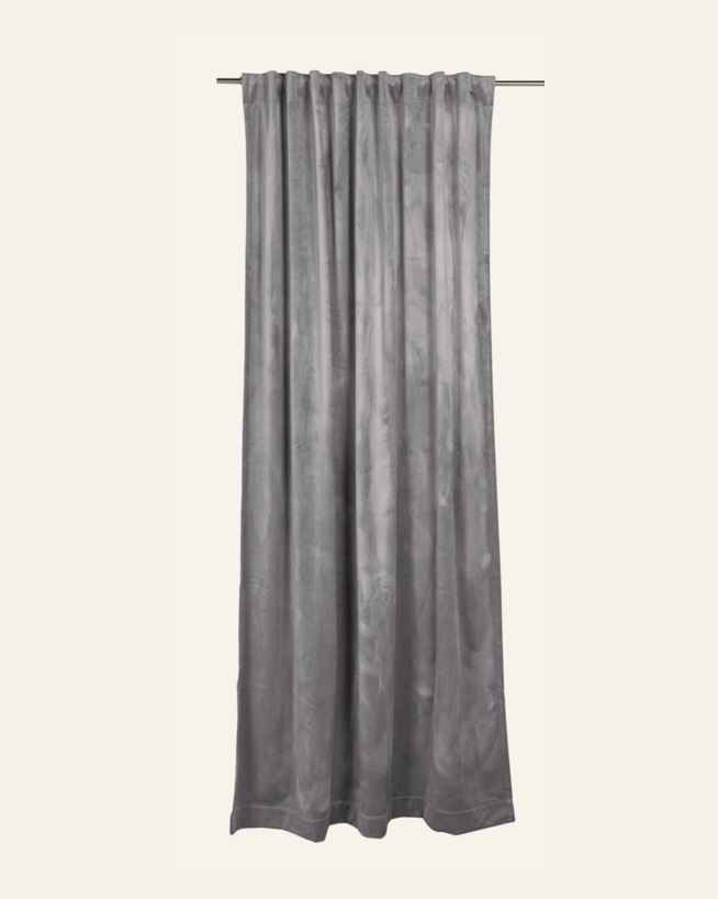 Verho vaaleanharmaa - 135x240cm 7cm vaaleanharmaa - 1