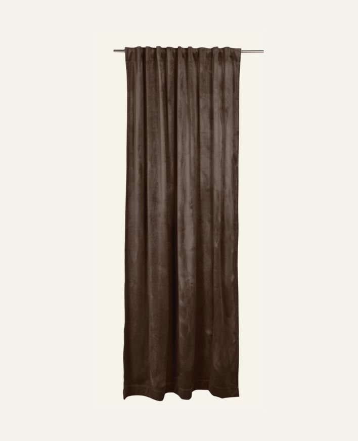 Verho saksanpähkinä - 135x240cm 7cm saksanpähkinä - 1