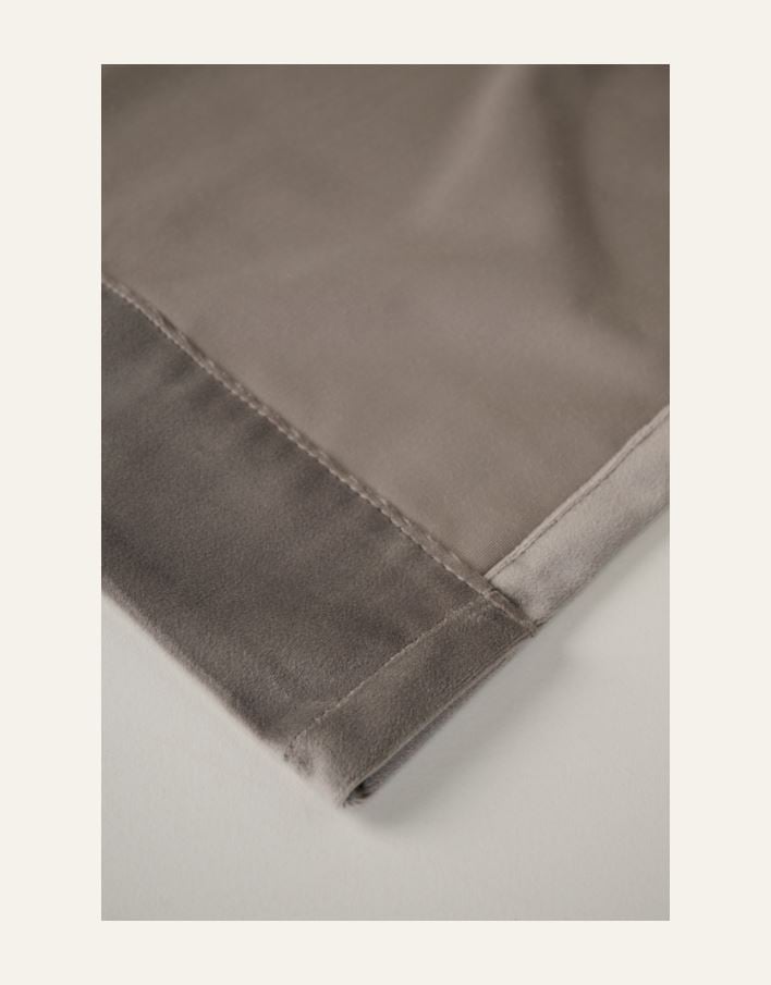 Verho harmaanruskea - 6