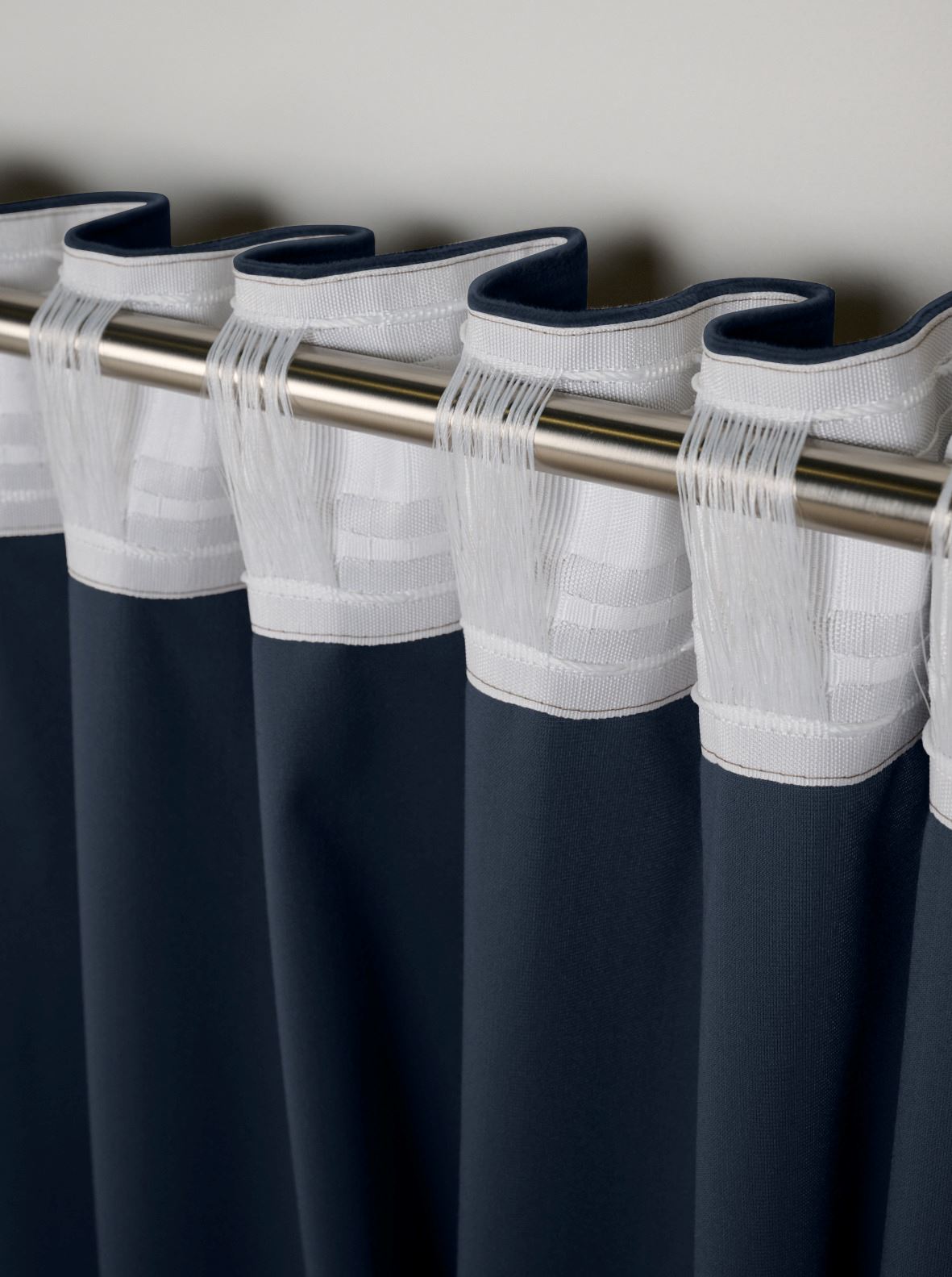 Verho tummansininen - 4