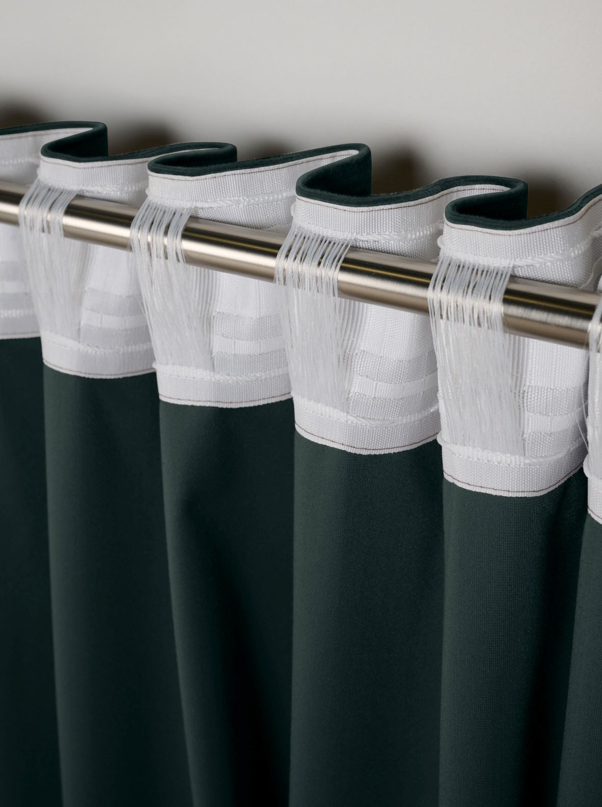 Verho tummanvihreä - 2