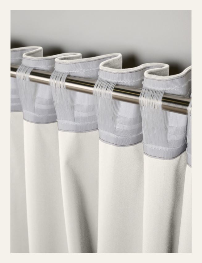 Verho luonnonvalkoinen - 3