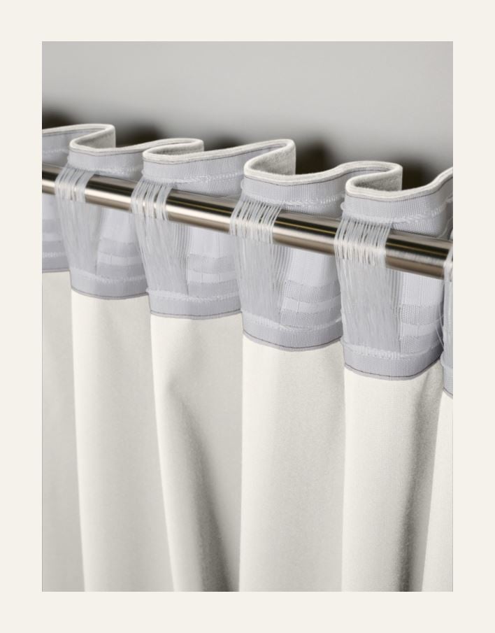 Verho luonnonvalkoinen - 3