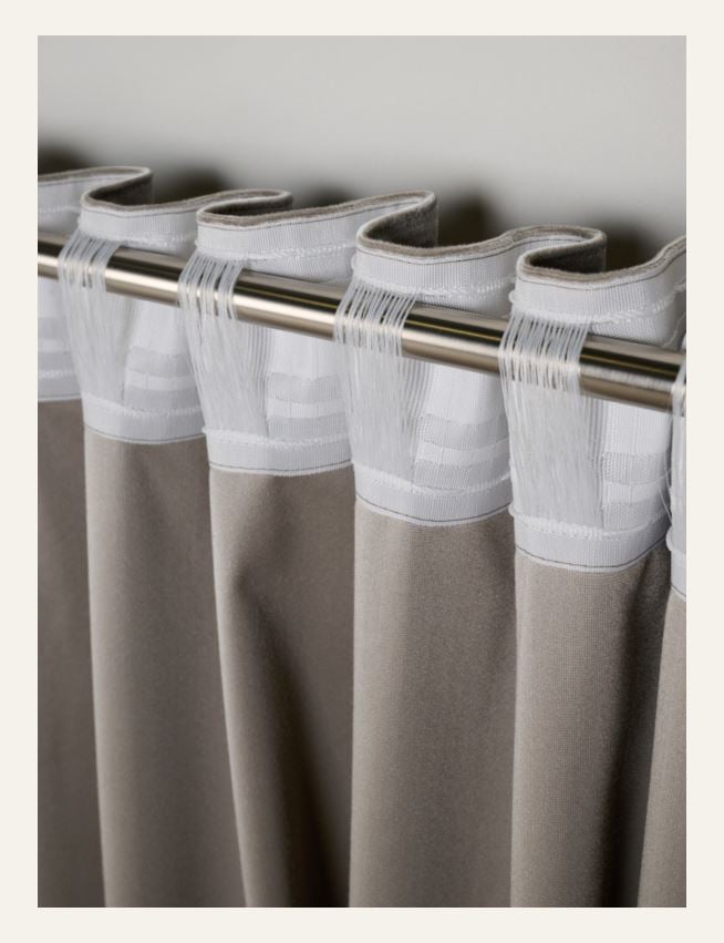 Verho harmaanruskea - 4